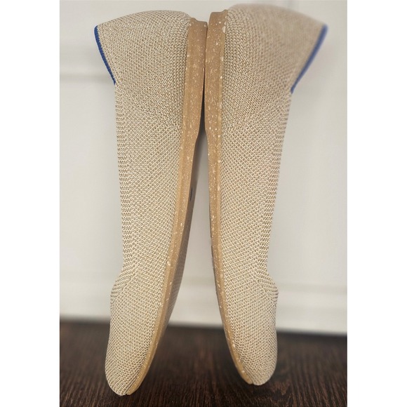 Rothy's The Flat Ballet Gold Slip On Round Toe Size 6 - Picture 8 of 9